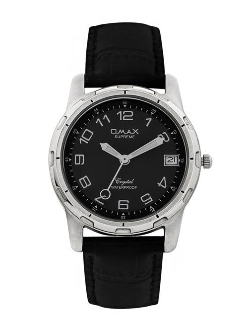 omax black dial men's watch - ls152 - 12341359 - Very Small Image - 1