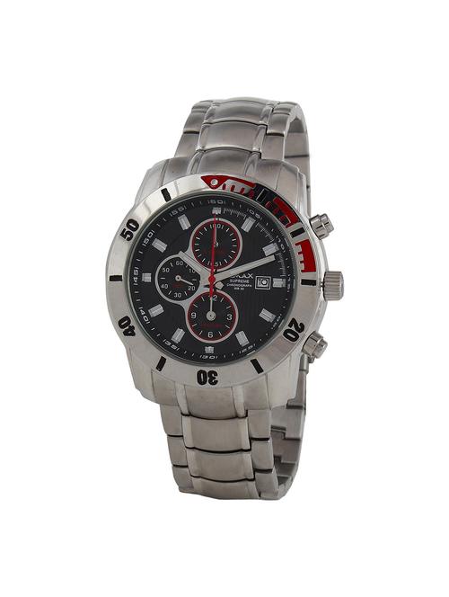 omax black dial men's watch - cs171 - 12341427 - Very Small Image - 1