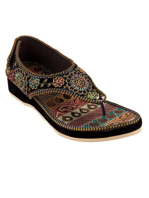 multi colored ethnic sandals - 12347401 - Very Small Image - 1