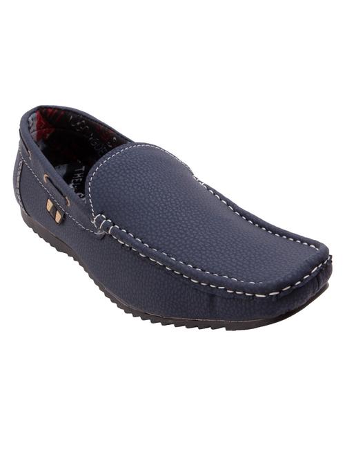 blue synthetic slip on loafers - 12347609 - Very Small Image - 1