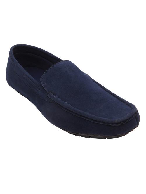 blue synthetic slip on loafers - 12347629 - Very Small Image - 1