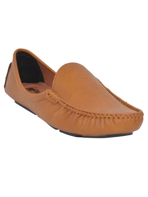 beige synthetic slip on loafers - 12347645 - Very Small Image - 1