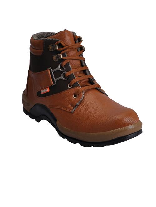 tan lace up Low ankle boot - 12353701 - Very Small Image - 1