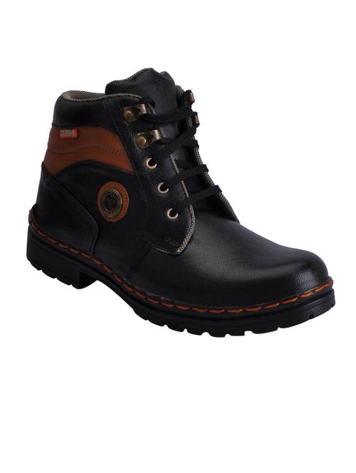 black lace up Low ankle boot - 12353705 - Very Small Image - 1