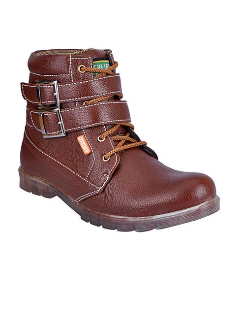 tan lace up ankle boot - 12353718 - Very Small Image - 1