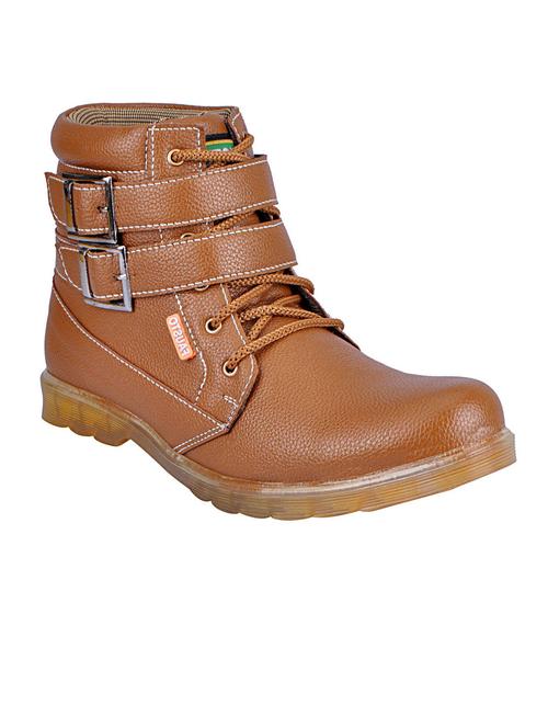 tan lace up ankle boot - 12353719 - Very Small Image - 1