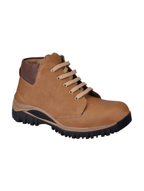 brown lace up ankle boot - 12353801 - Very Small Image - 1