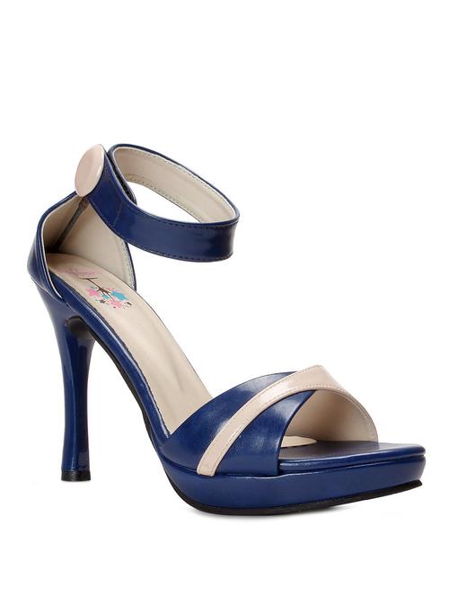 blue leatherette sandal - 12356338 - Very Small Image - 1
