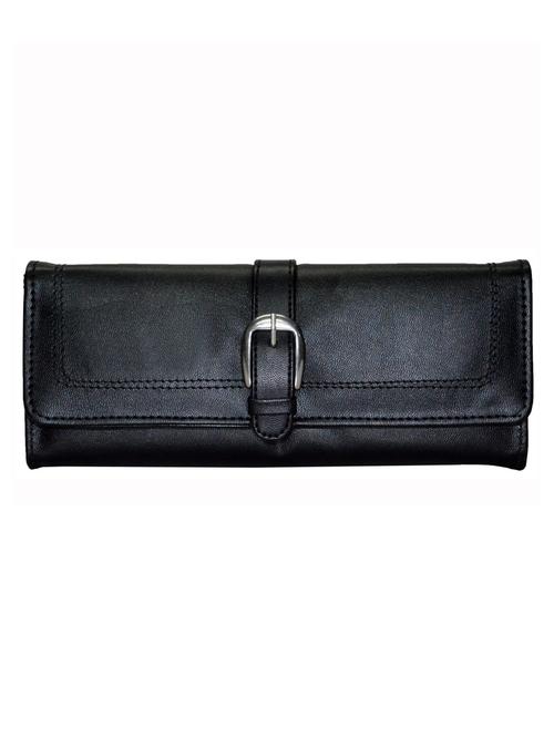 black leatherette clutch - 12371307 - Very Small Image - 1