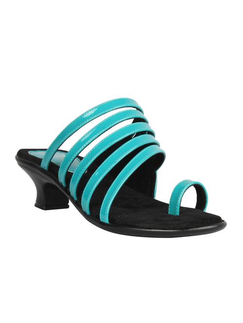 turquoise one toe sandal - 12372852 - Very Small Image - 1
