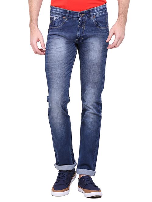 blue cotton jeans - 12375108 - Very Small Image - 1