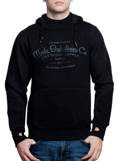 black cotton sweatshirt - 12381759 - Very Small Image - 1