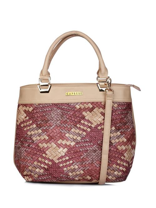 multi leatherette braided handbag - 12391426 - Very Small Image - 1