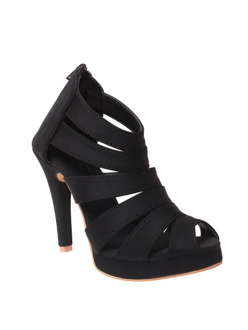 black synthetic sandal - 12391923 - Very Small Image - 1