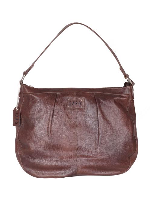 brown leather handbag - 12393686 - Very Small Image - 1