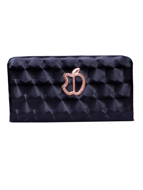 black rexene textured clutch - 12393818 - Very Small Image - 1