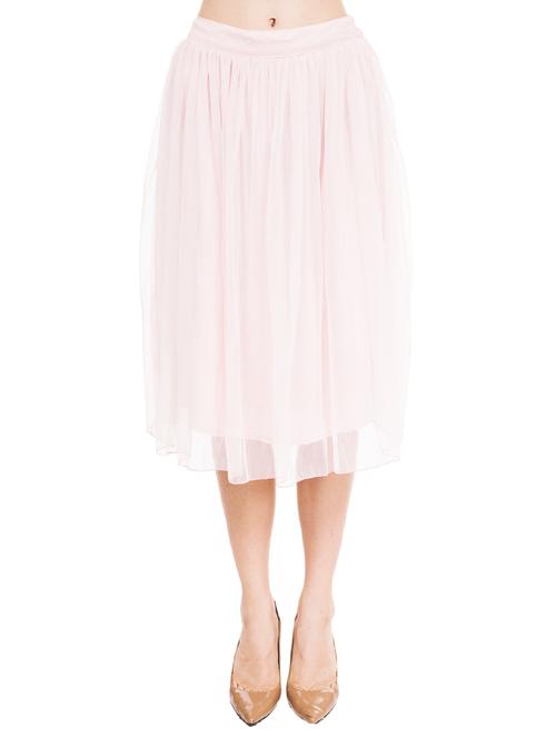 light pink rayon skirt - 12394186 - Very Small Image - 1