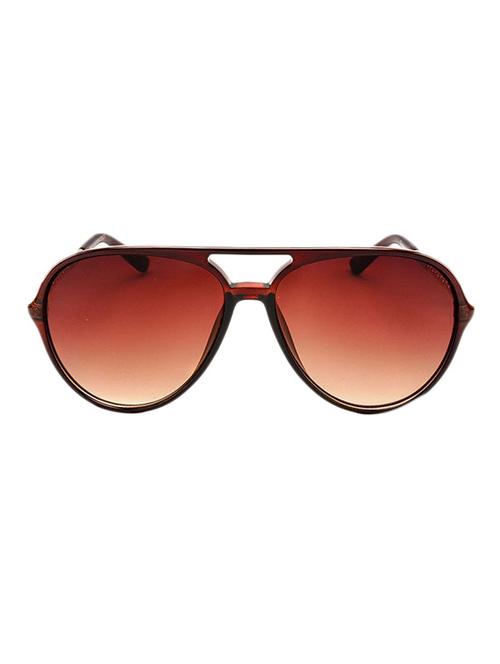 brown plastic aviator men sunglass - 12394379 - Very Small Image - 1