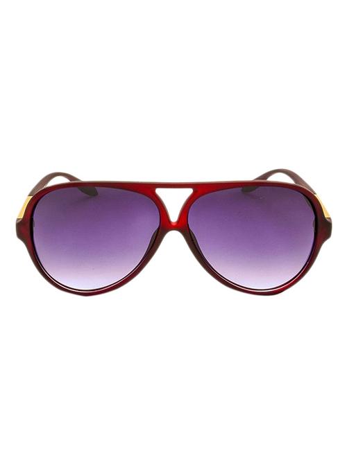 brown plastic aviator men sunglass - 12394389 - Very Small Image - 1