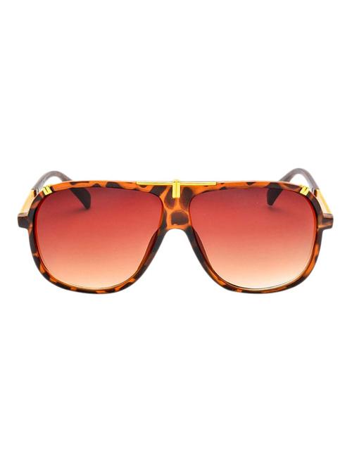 brown plastic aviator men sunglass - 12394418 - Very Small Image - 1