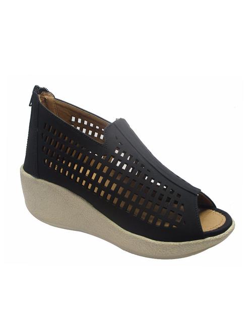 black synthetic wedge - 12395321 - Very Small Image - 1