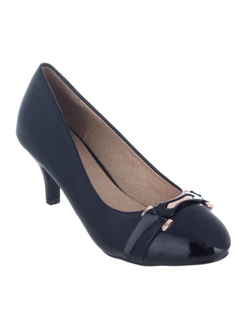 black synthetic pump - 12398062 - Very Small Image - 1