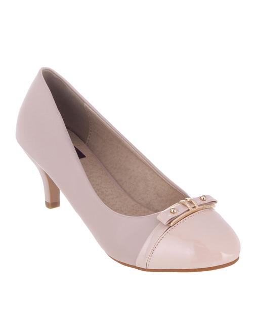 beige synthetic pump - 12398070 - Very Small Image - 1
