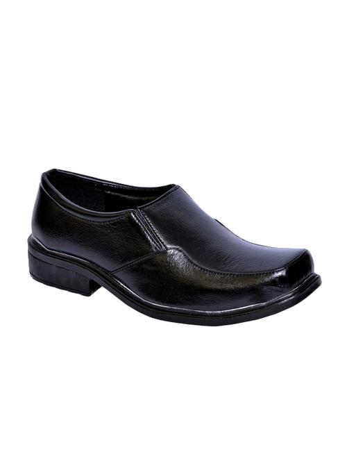 black Leatherette slip on - 12403030 - Very Small Image - 1