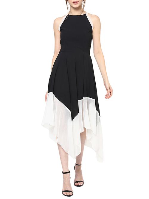 black assymetric dress - 12403184 - Very Small Image - 1