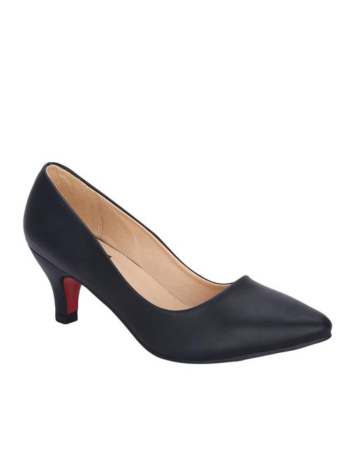 black synthetic pump - 12403546 - Very Small Image - 1