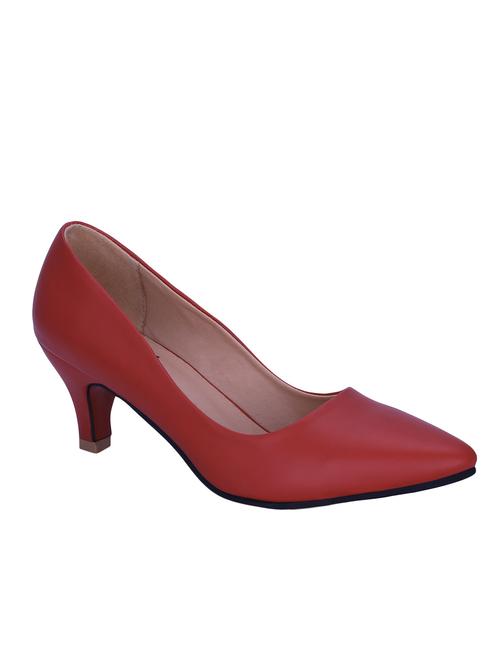 red synthetic pump - 12403548 - Very Small Image - 1