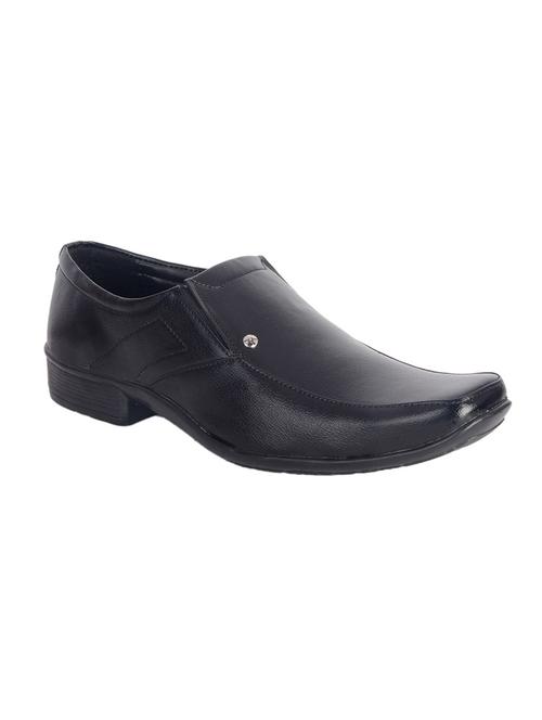 black leatherette slip on - 12407845 - Very Small Image - 1