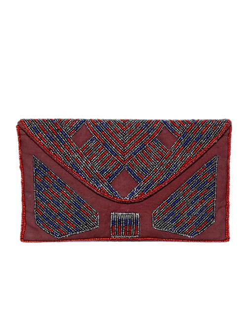 multi cotton embellished clutch - 12410075 - Very Small Image - 1