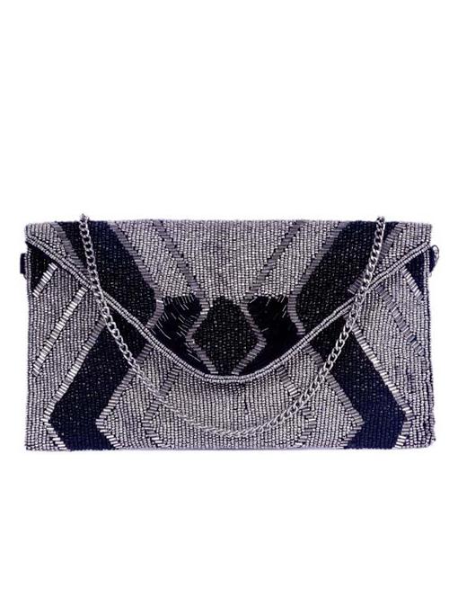multi cotton embellished clutch - 12410098 - Very Small Image - 1
