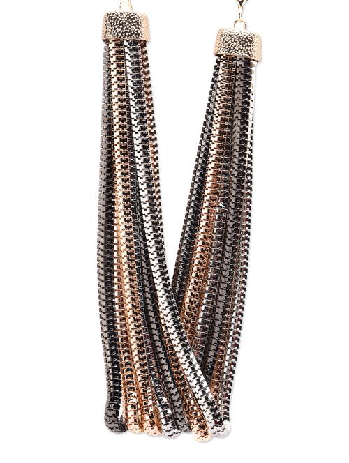 multi colored metal long necklace - 12411397 - Very Small Image - 1