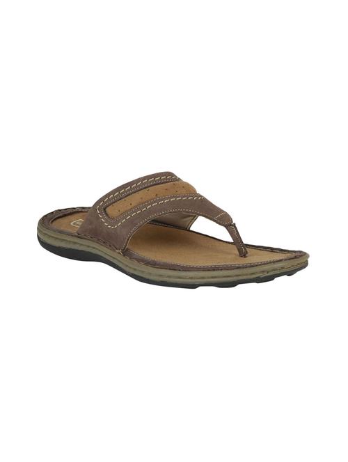 brown pu slippers - 12414534 - Very Small Image - 1