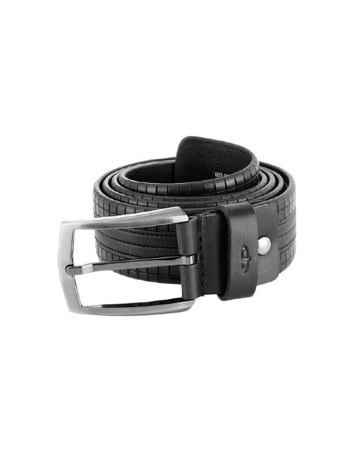 black leather belt - 12416173 - Very Small Image - 1