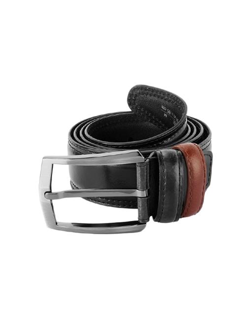 black leather belt - 12416182 - Very Small Image - 1