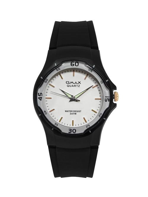 omax white color dial watch for men -fs199 - 12416425 - Very Small Image - 1