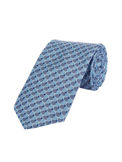 blue polyester tie - 12418946 - Very Small Image - 1
