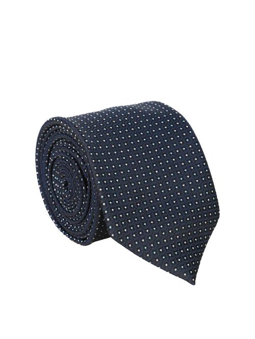 black polyester woven tie - 12421526 - Very Small Image - 1