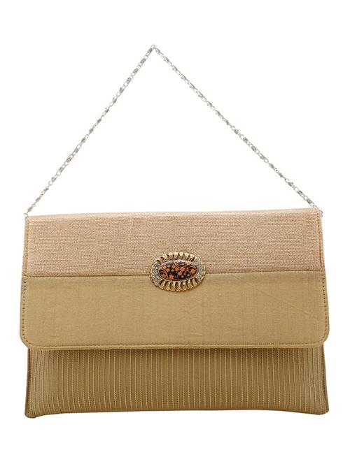 multi silk textured clutch cum sling - 12421956 - Very Small Image - 1