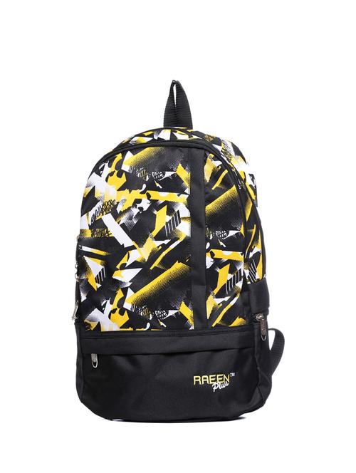 multi printed polyster backpack - 12423297 - Very Small Image - 1