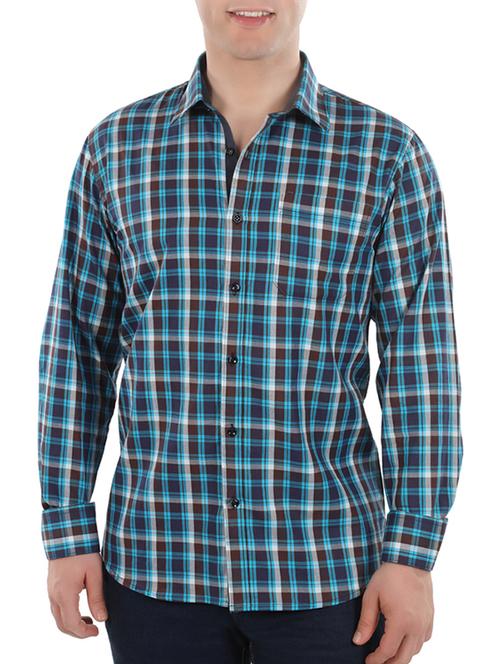 multi cotton casual shirt - 12423950 - Very Small Image - 1