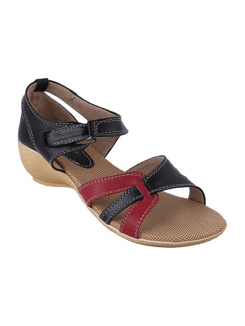 black synthetic sandal - 12424979 - Very Small Image - 1