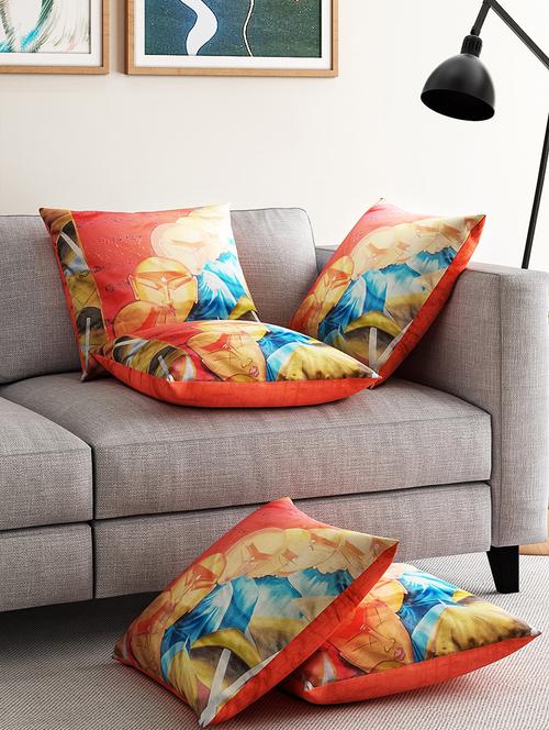 alina décor set of 5 pcs cushion cover - 12425748 - Very Small Image - 1