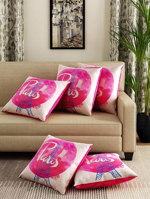 alina décor set of 5 pcs cushion cover - 12425765 - Very Small Image - 1
