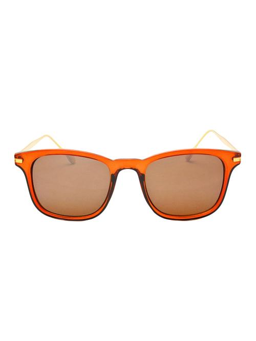 stacle sleek metal temple arms rectangular sunglasses - 12427166 - Very Small Image - 1