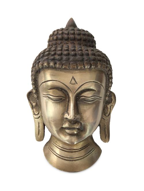 brass buddha face for your wall - 1242878 - Very Small Image - 1