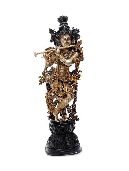 brass lord krishna statue - 1242891 - Very Small Image - 1